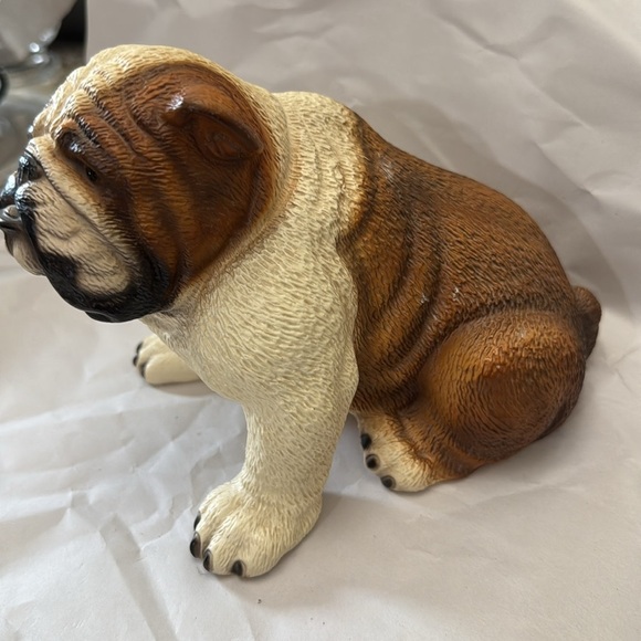 🔥CLEARANCE SALE🔥 Harvey Knox Japan Global Art Bulldog Canine Figurine.
 signed - Picture 2 of 6